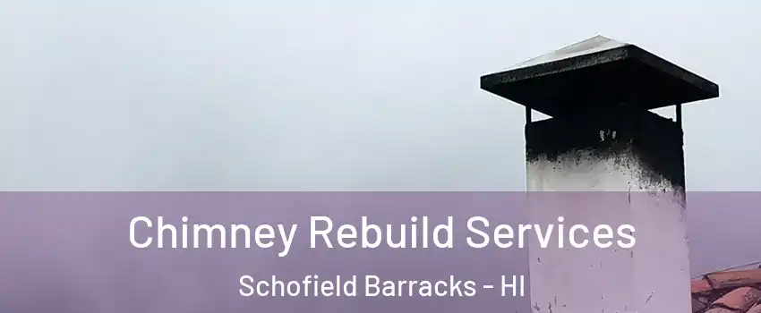 Chimney Rebuild Services Schofield Barracks - HI