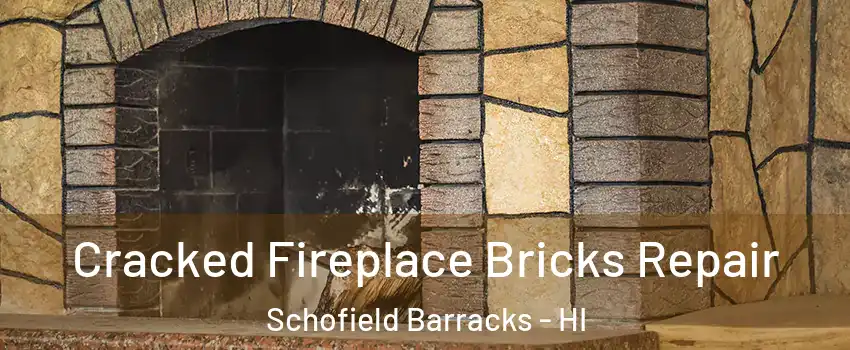 Cracked Fireplace Bricks Repair Schofield Barracks - HI