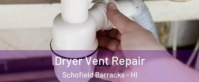  Dryer Vent Repair Schofield Barracks - HI