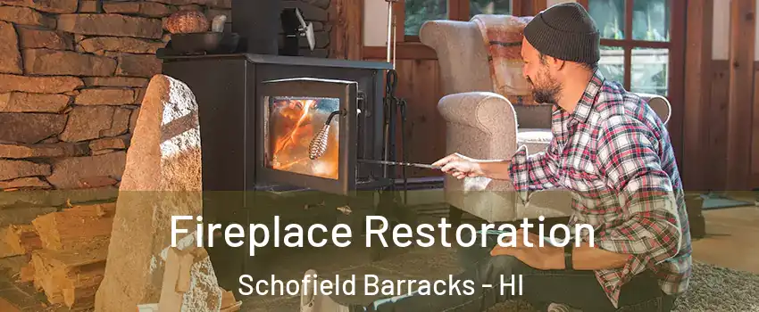 Fireplace Restoration Schofield Barracks - HI
