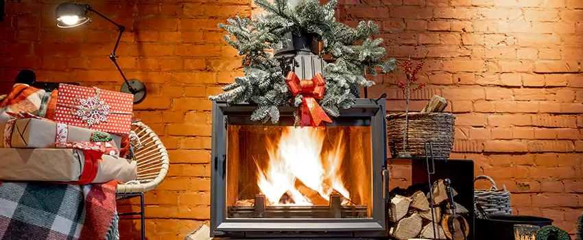 Travis Industries Linear Gas Fireplace Installation in Schofield Barracks, Hawaii